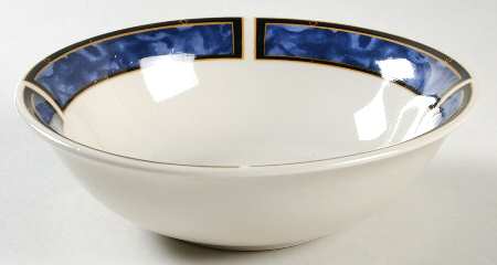 Royal Duchess Blue (Stoneware) Coupe Cereal Bowl
