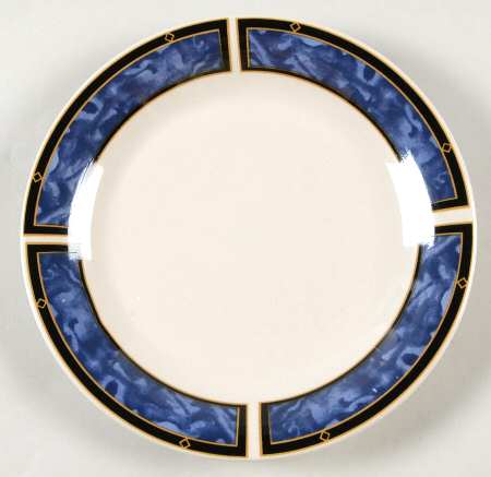 Royal Duchess Blue (Stoneware) Salad Plate