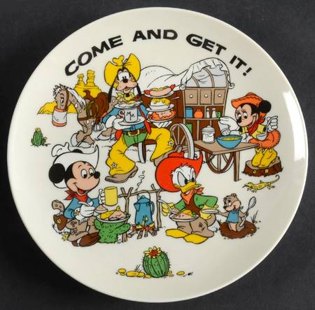 Come and Get It Child's Plate