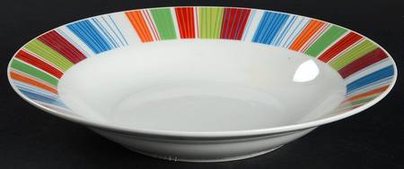 Veranda Stripes Soup/Cereal Bowl