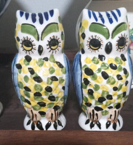 Owl Salt & Pepper Set