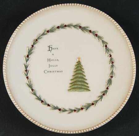 Good Tidings Canape Plate