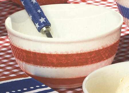 Backyard Bbq Individual Ice Cream Dish