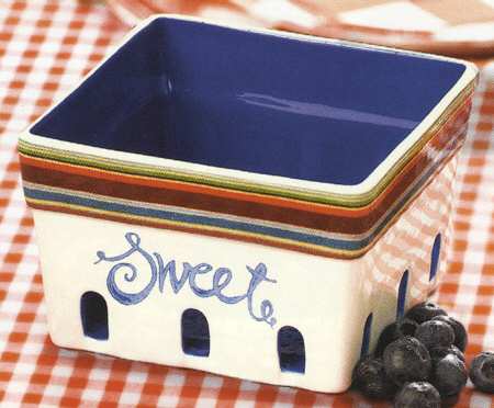 Backyard Bbq 5" Square All Purpose Bowl