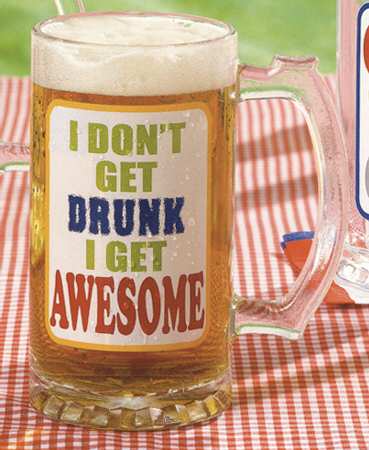 Backyard Bbq Glassware Beer Stein