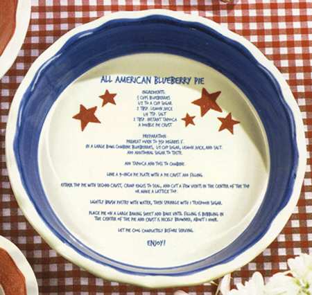 Backyard Bbq 10" Pie Baking Plate