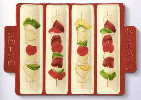 Backyard Bbq 14" Rectangular Serving Platter