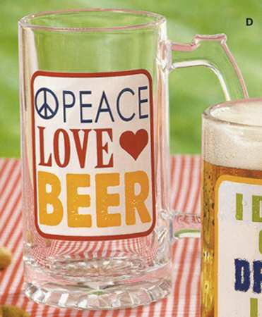 Backyard Bbq Glassware Beer Stein