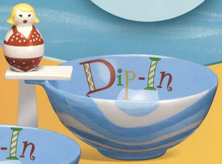 Studio100 Everday Dip Bowl & Spreader Set