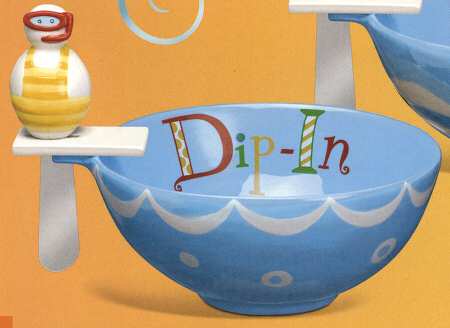 Studio100 Everday Dip Bowl & Spreader Set