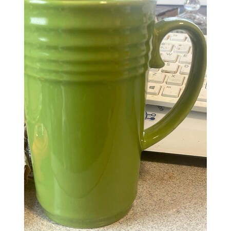 Stanza Green Latte Mug