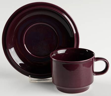 GOE18 Flat Cup & Saucer Set