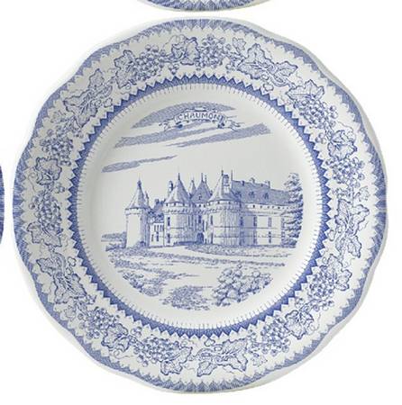Chateaux de la Loire Dessert/Pie Plate