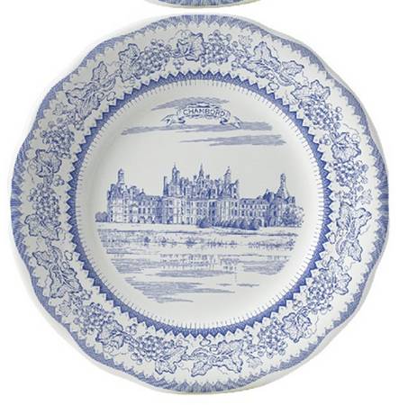 Chateaux de la Loire Dessert/Pie Plate