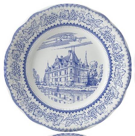 Chateaux de la Loire Dessert/Pie Plate