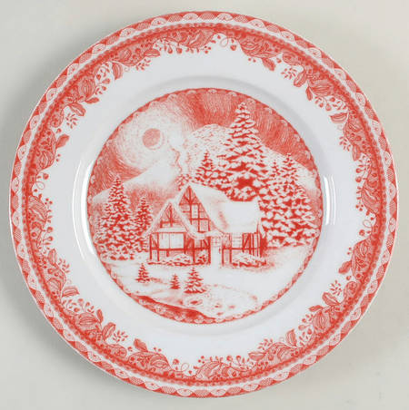 Holiday Retreat Salad Plate