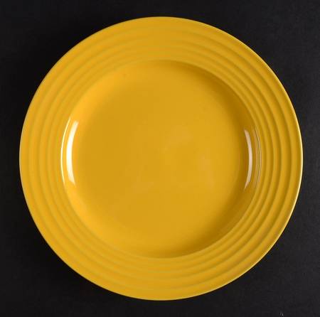 Stanza Yellow Salad Plate