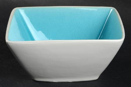 Urban Luxe Turquoise Soup/Cereal Bowl