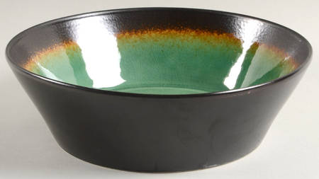 Ocean Paradise Jade 9" Round Serving Bowl