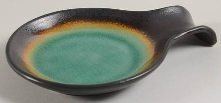 Ocean Paradise Jade Spoon Rest/Holder (Holds 1 Spoon)