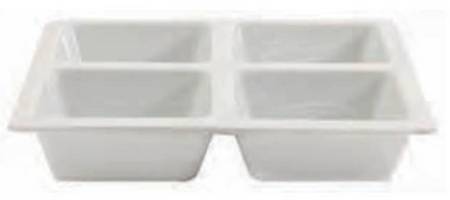 Gracious Dining 1 Piece 4 Part Square Server