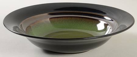 Calypso Court Green Soup/Cereal Bowl