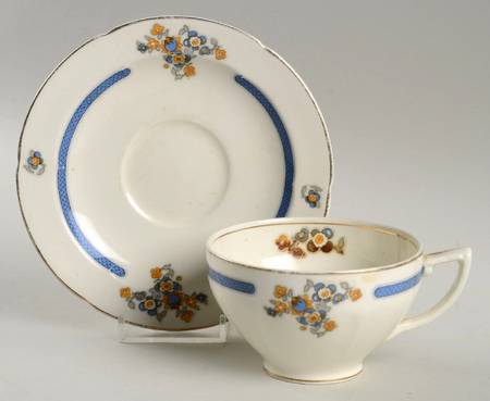 GRI438 Flat Cup & Saucer Set