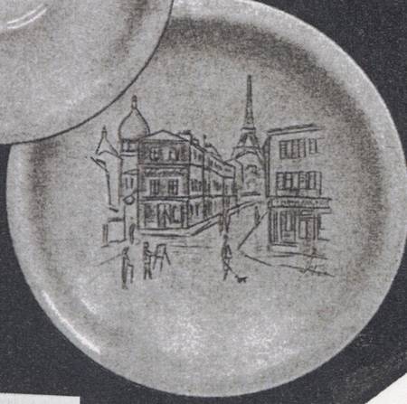 Scenerama Salad Plate