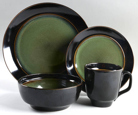 Bella Galleria Green 4 Piece Place Setting