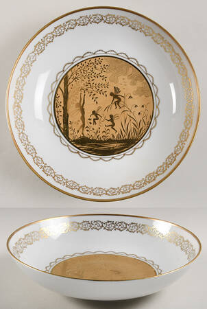 4709 9" Round Vegetable Bowl