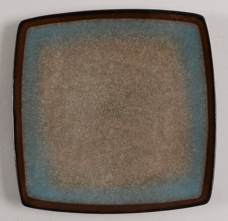 Tequesta Square Green Square Salad Plate