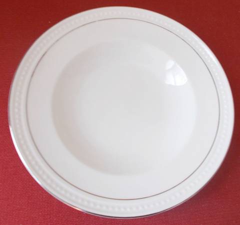 Platinum Estates Rim Soup Bowl