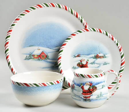 Once Upon a Christmas 4 Piece Place Setting