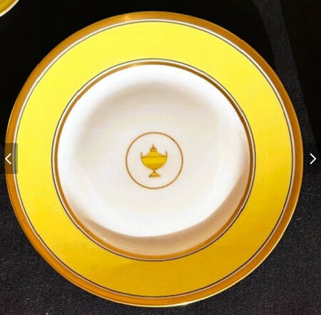 Contessa Citrino (Citron) Dinner Plate