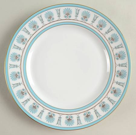 Palmette Indaco (Indigo) Salad/Dessert Plate