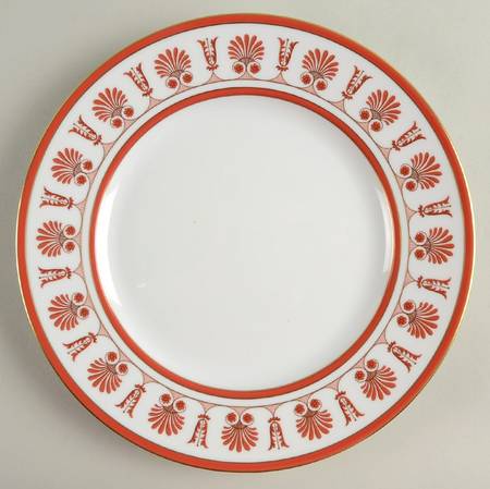 Palmette Scarlatto (Red) by Ginori 1735