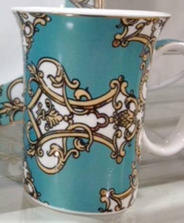 Marin Turquoise Flared Mug