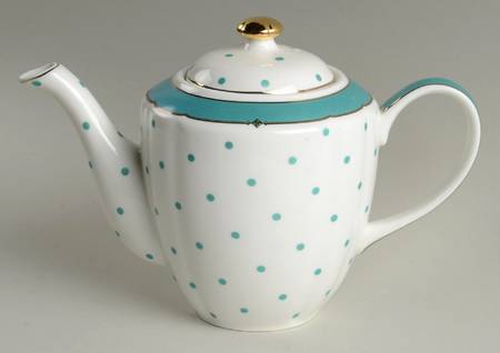 Marin Turquoise Teapot & Lid