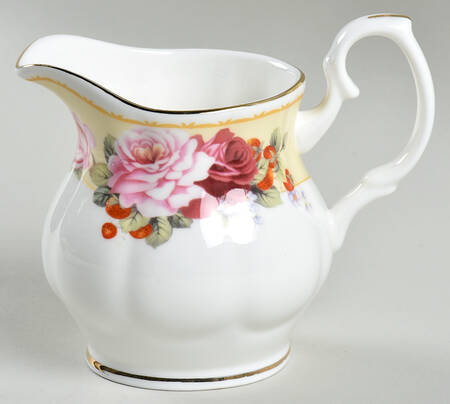 Peony and Strawberry Cream Creamer