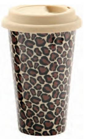 Ashanti Damask Travel Tumbler & Silicone/Plastic Lid