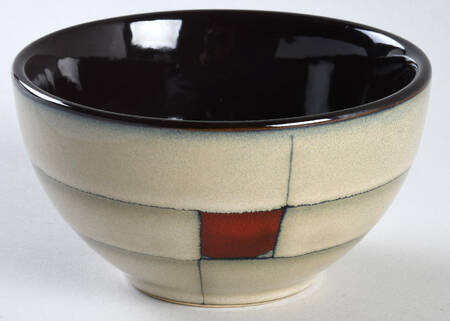 Azeal Taupe Fruit/Dessert (Sauce) Bowl