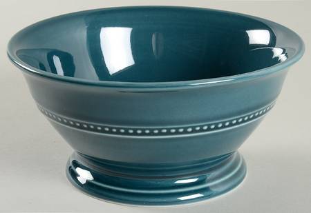 Barberware Blue (Round) Soup/Cereal Bowl