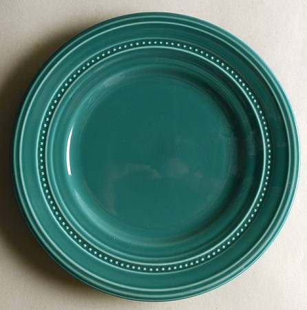 Barberware Turquoise (Round) Salad Plate