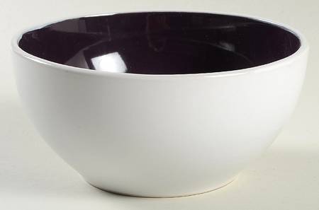 Chicstone Purple Soup/Cereal Bowl