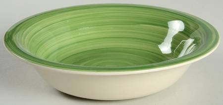 Color Vibes (Off White Body) Soup/Cereal Bowl
