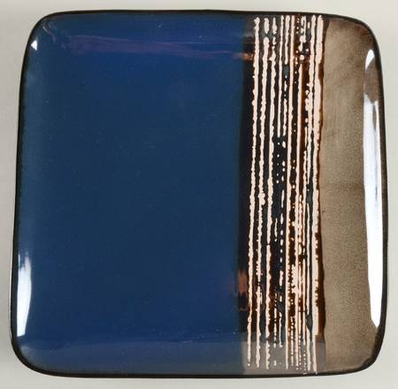 Contempo Cove Blue Salad Plate