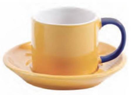 Novara Espresso Cup and Saucer Set