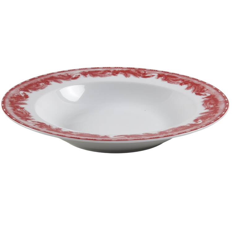 Winter Cottage (Winter Village) Rim Soup Bowl