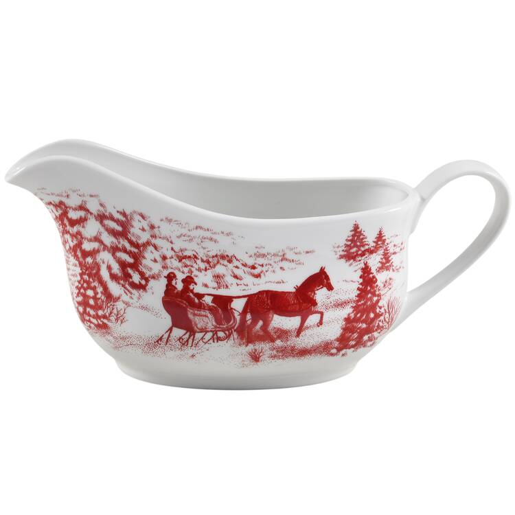 Winter Cottage (Winter Village) Gravy Boat