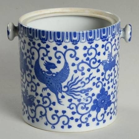 Phoenix Bird 4" Storage Jar No Lid